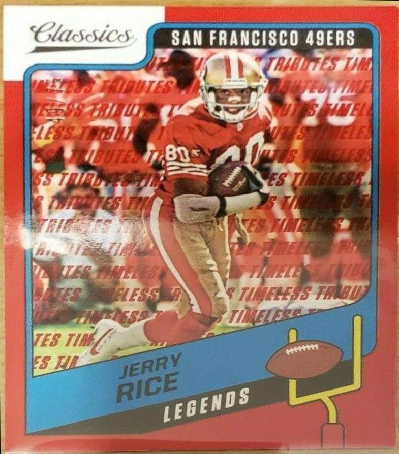 Jerry Rice [Timeless Tributes Red] #113