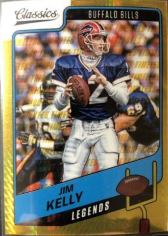 Jim Kelly [H2 Premium Edition Timeless Tributes Gold] #120