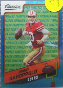 Jimmy Garoppolo [Premium Edition Timeless Tributes Blue] #83