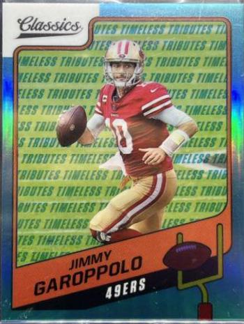 Jimmy Garoppolo [Timeless Tributes Blue] #83