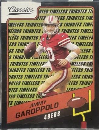 Jimmy Garoppolo [Timeless Tributes Purple] #83
