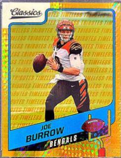 Joe Burrow [H2 Premium Edition Timeless Tributes Gold] #29