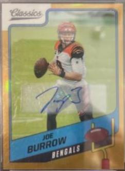 Joe Burrow [Premium Edition Significant Signature Gold] #29