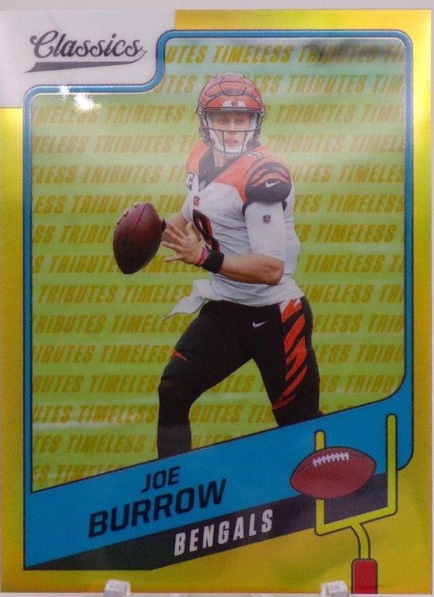 Joe Burrow [Premium Edition Timeless Tributes Gold] #29