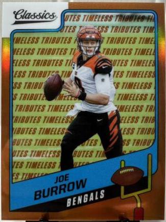Joe Burrow [Premium Edition Timeless Tributes Orange] #29