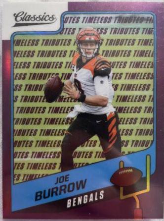 Joe Burrow [Premium Edition Timeless Tributes Purple] #29
