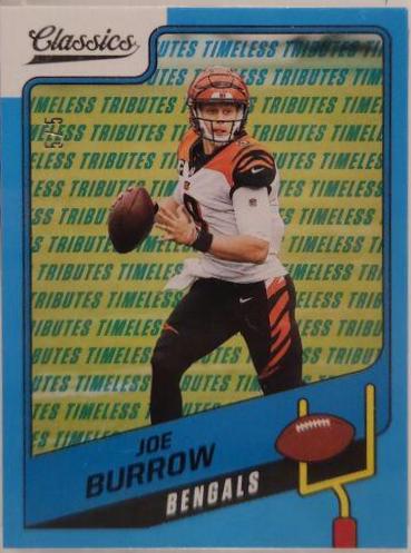 Joe Burrow [Timeless Tributes Blue] #29