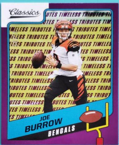 Joe Burrow [Timeless Tributes Purple] #29