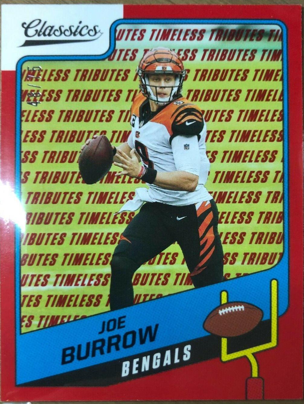 Joe Burrow [Timeless Tributes Red] #29