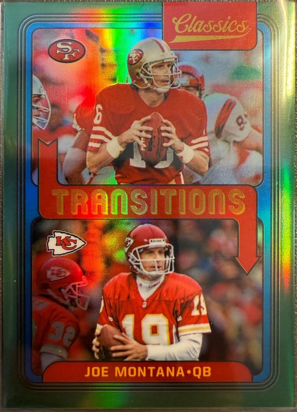 Joe Montana [Premium Edition Timeless Tributes Green] #111