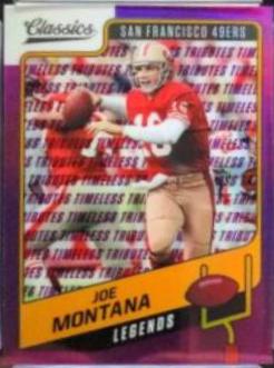 Joe Montana [Premium Edition Timeless Tributes Purple] #111