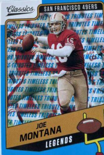 Joe Montana [Timeless Tributes Blue] #111