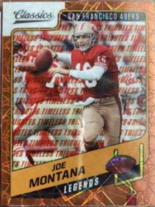 Joe Montana [Timeless Tributes Orange] #111