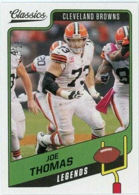Joe Thomas [Blank Back] #126