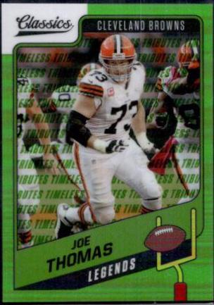 Joe Thomas [Premium Edition Timeless Tributes Green] #126