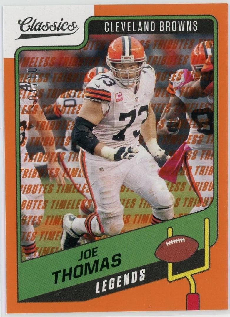Joe Thomas [Timeless Tributes Orange] #126