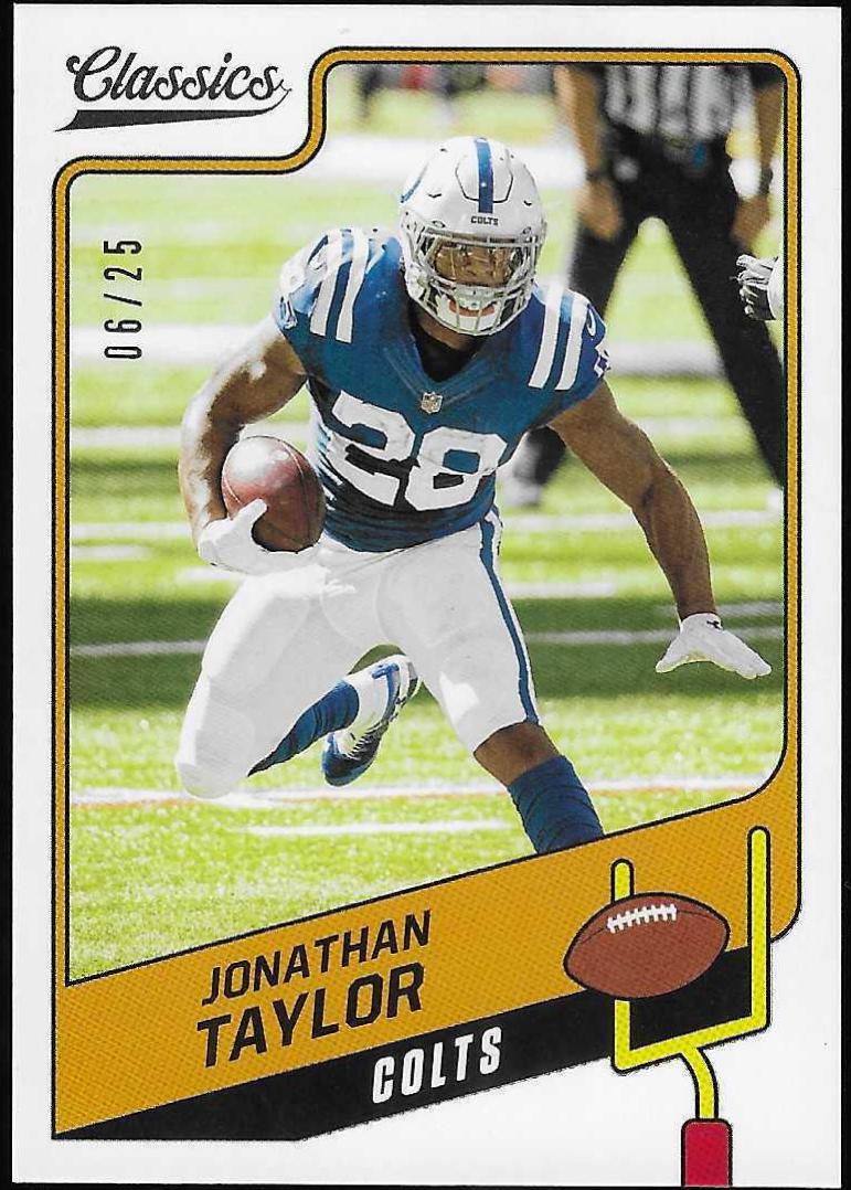 Jonathan Taylor [Blank Back] #7