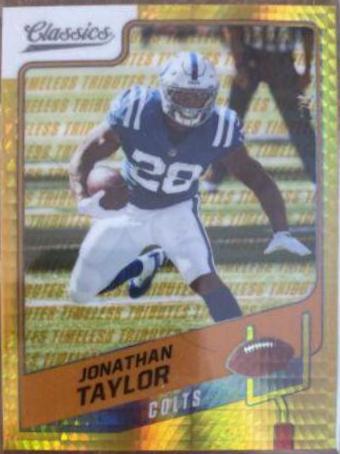 Jonathan Taylor [Premium Edition Timeless Tributes Gold] #7