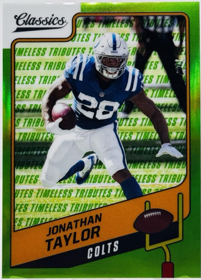 Jonathan Taylor [Premium Edition Timeless Tributes Green] #7