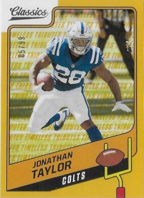 Jonathan Taylor [Timeless Tributes Gold] #7