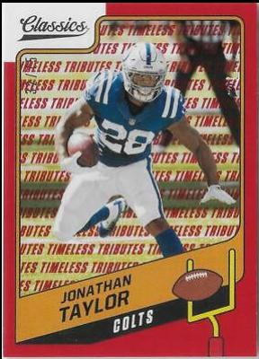 Jonathan Taylor [Timeless Tributes Red] #7