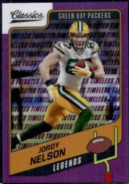 Jordy Nelson [Premium Edition Timeless Tributes Purple] #102
