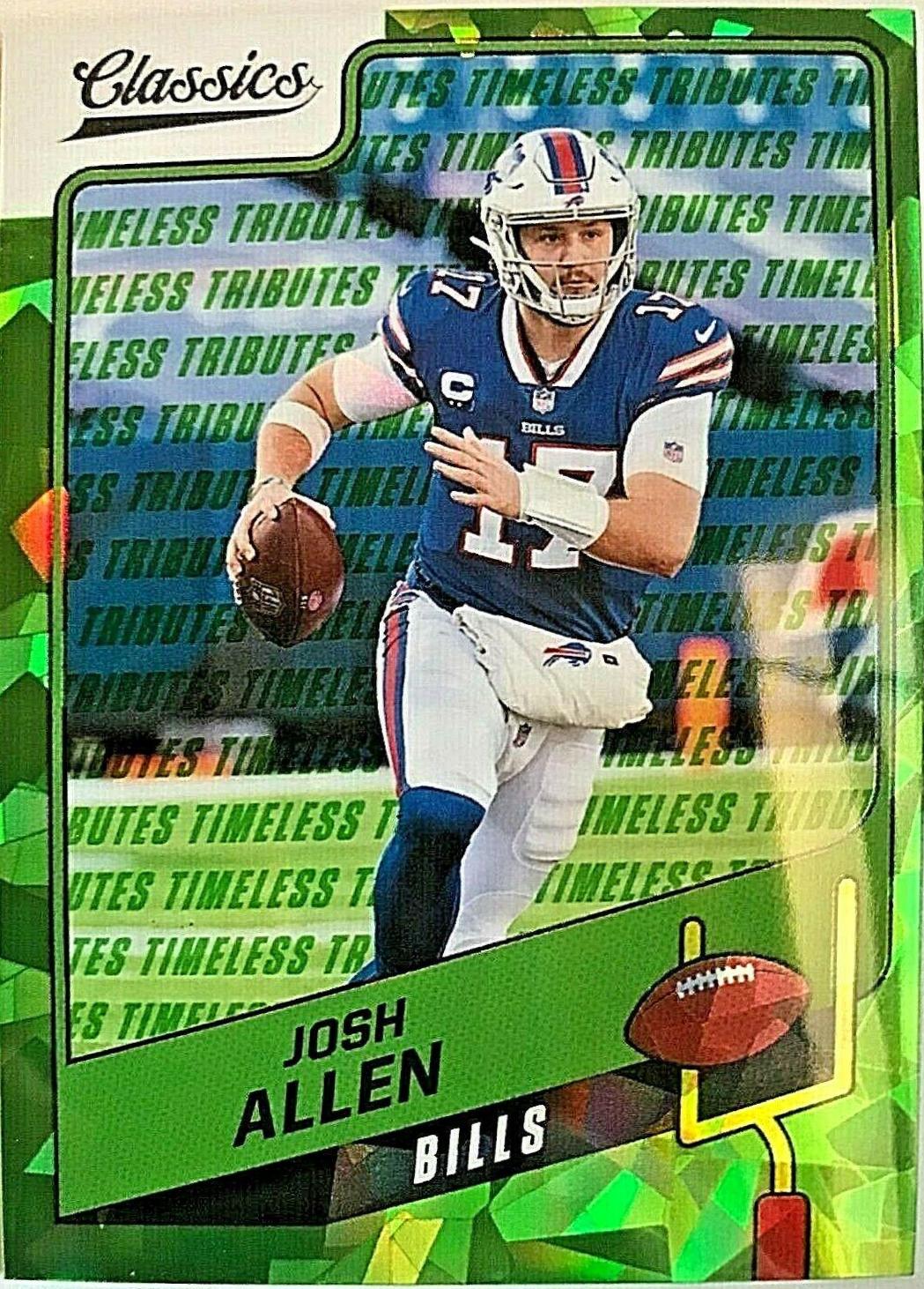 Josh Allen [H2 Premium Edition Timeless Tributes Green] #63