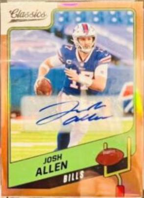 Josh Allen [Premium Edition Significant Signature Orange] #63