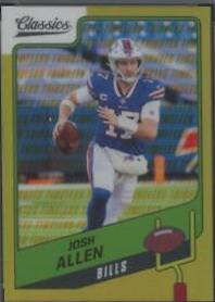 Josh Allen [Premium Edition Timeless Tributes Gold] #63