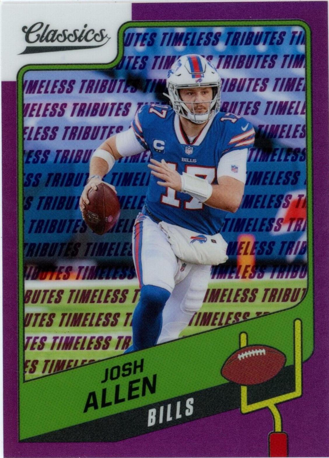 Josh Allen [Premium Edition Timeless Tributes Purple] #63