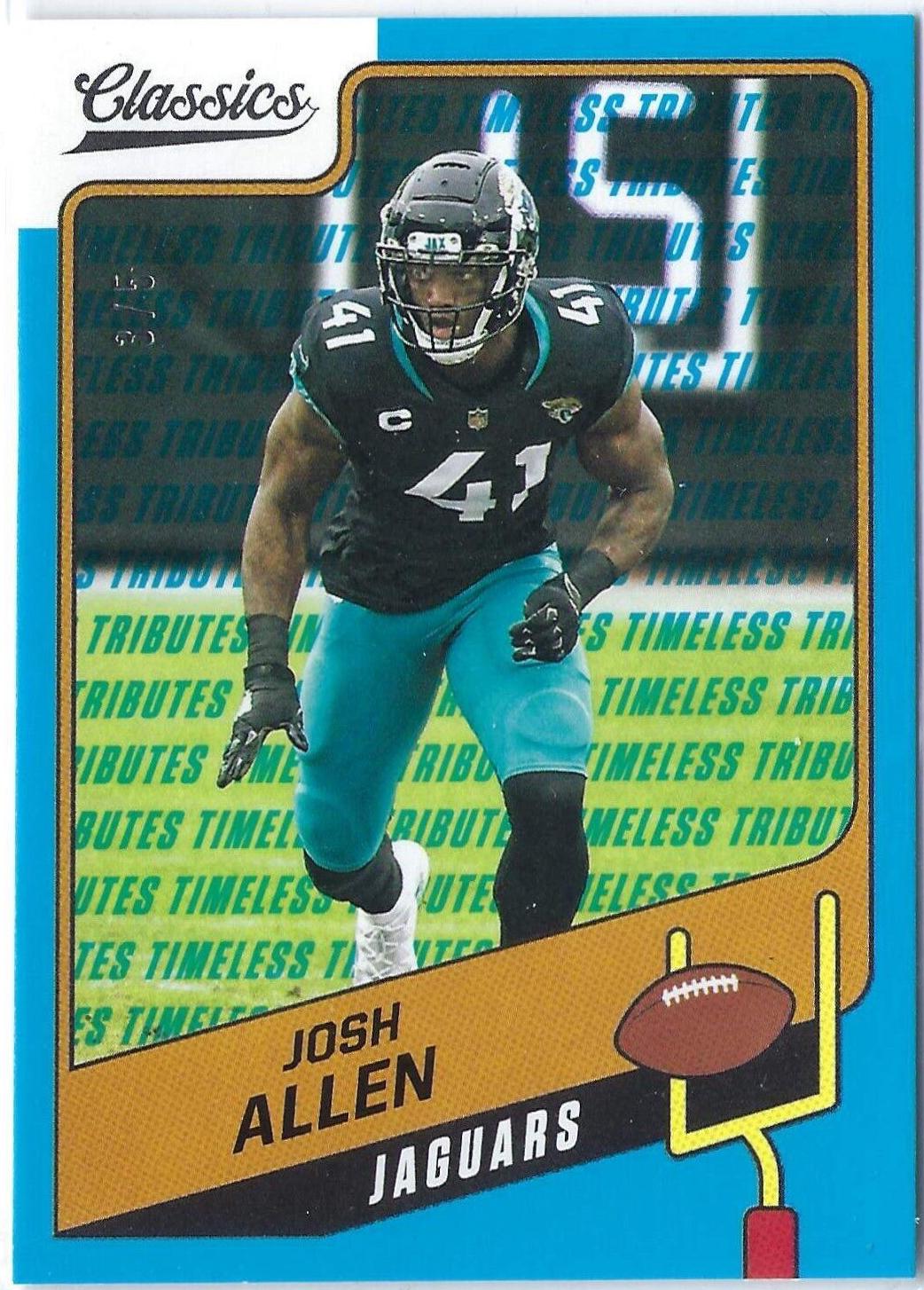 Josh Allen [Timeless Tributes Blue] #3