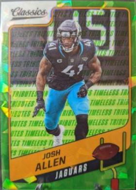 Josh Allen [Timeless Tributes Green] #3