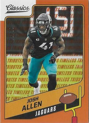Josh Allen [Timeless Tributes Orange] #3