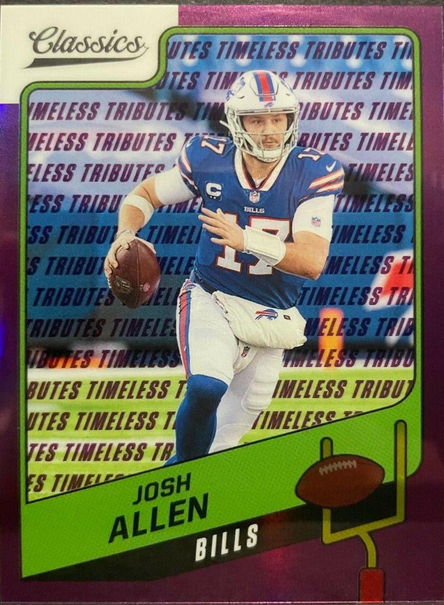 Josh Allen [Timeless Tributes Purple] #63