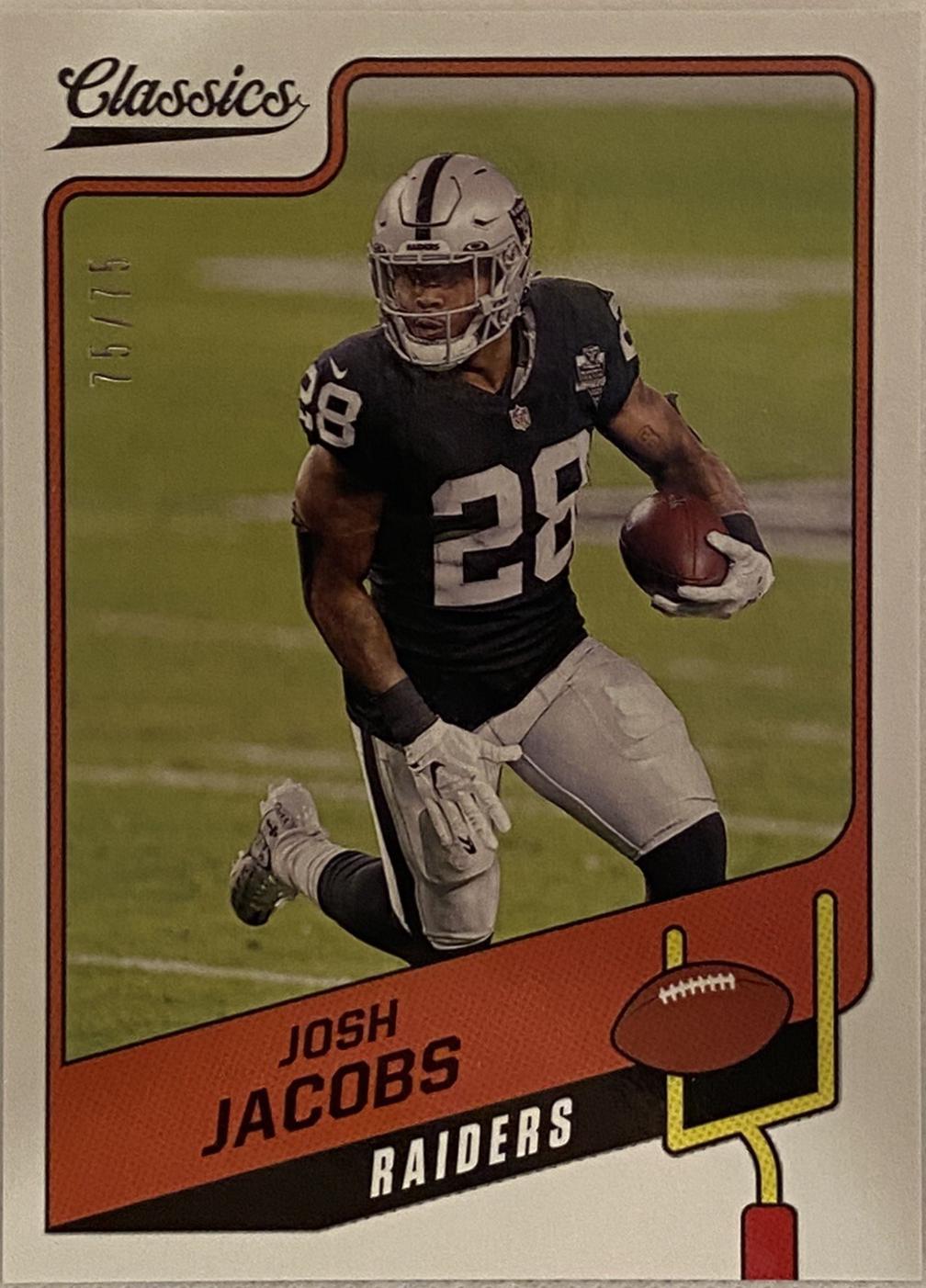 Josh Jacobs [Blue Back] #97