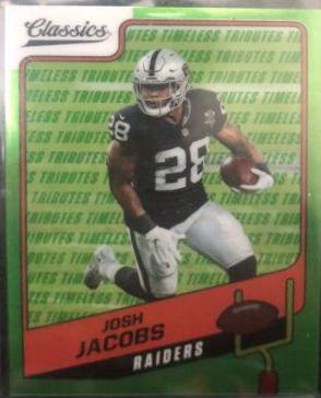 Josh Jacobs [Green Back] #97