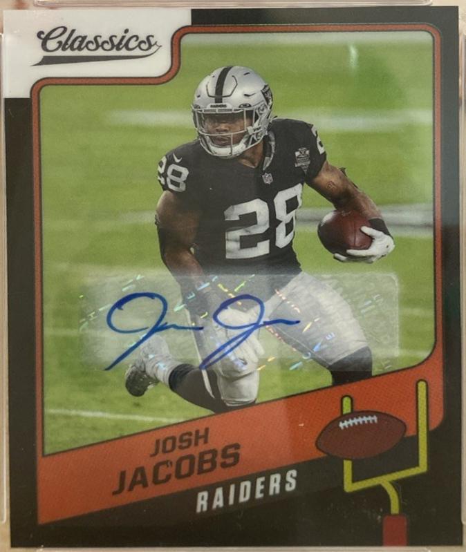 Josh Jacobs [Premium Edition Significant Signature] #97