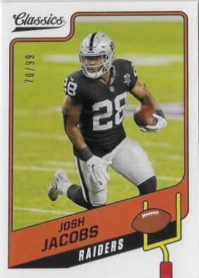 Josh Jacobs [Red Back] #97
