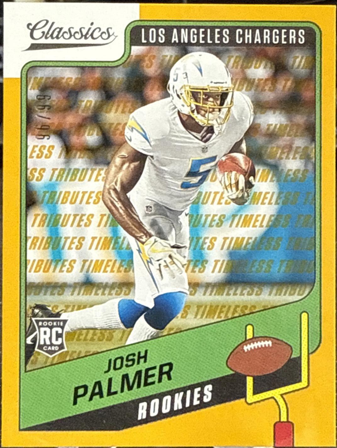 Josh Palmer [H2 Premium Edition Timeless Tributes Gold] #179