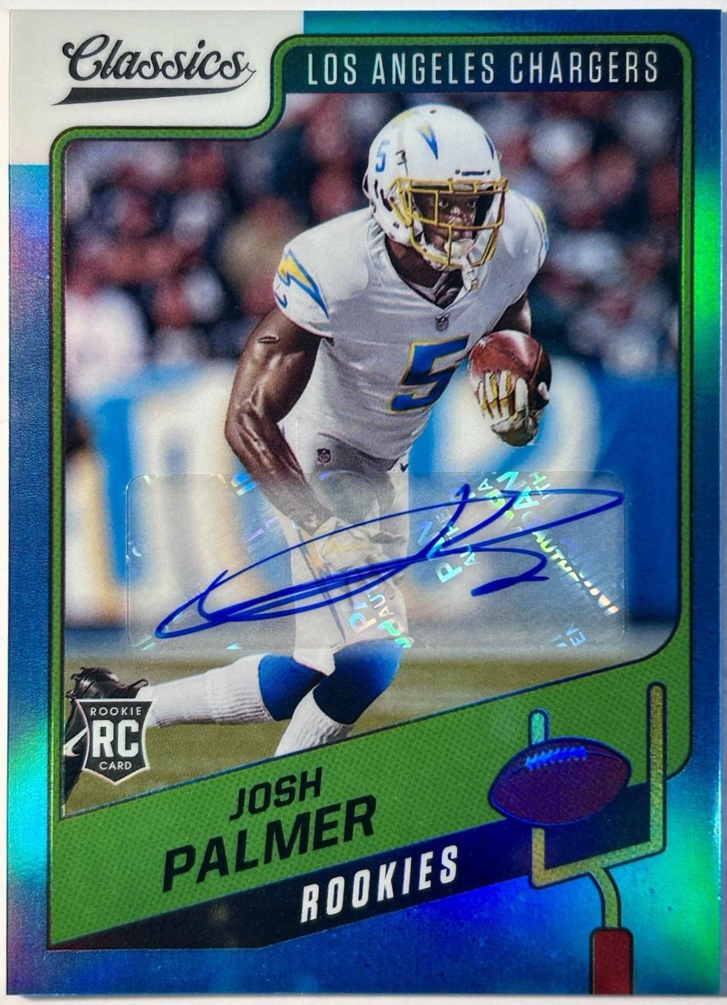 Josh Palmer [Premium Edition Significant Signature Blue] #179