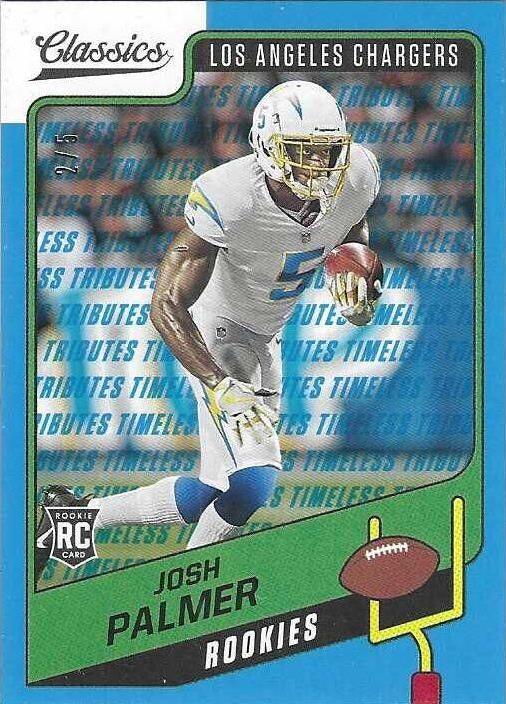 Josh Palmer [Timeless Tributes Blue] #179