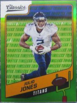 Julio Jones [Premium Edition Timeless Tributes Green] #20