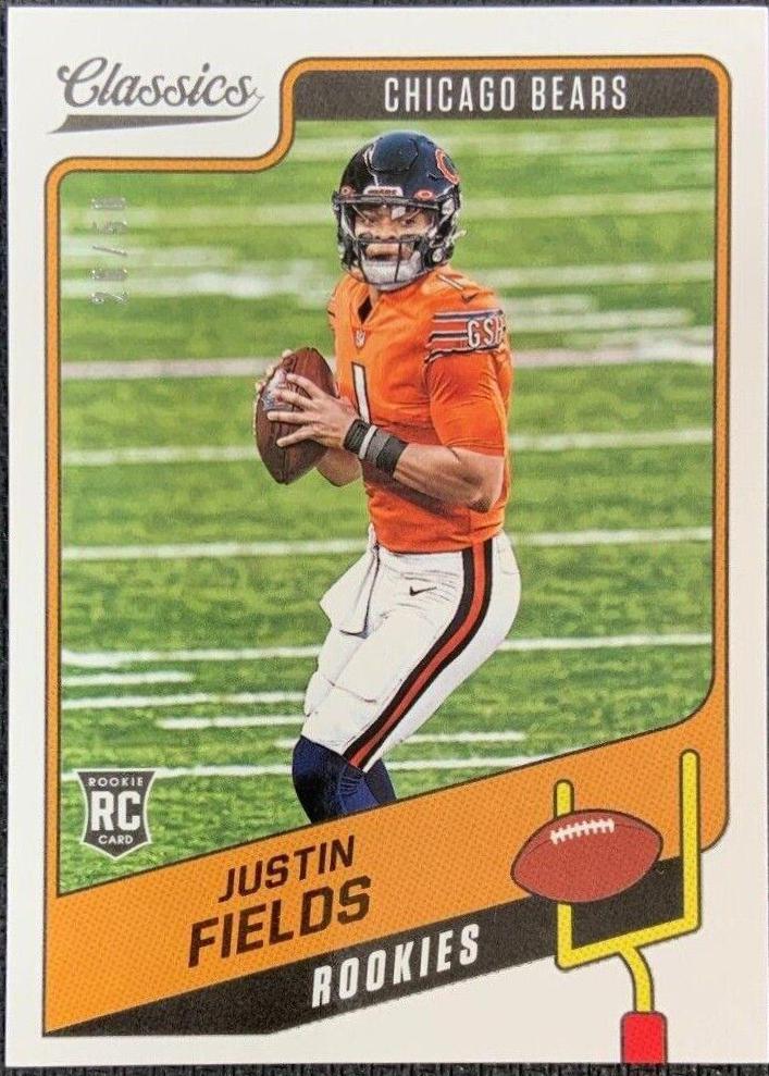 Justin Fields [Green Back] #154
