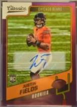 Justin Fields [Premium Edition Significant Signature Purple] #154