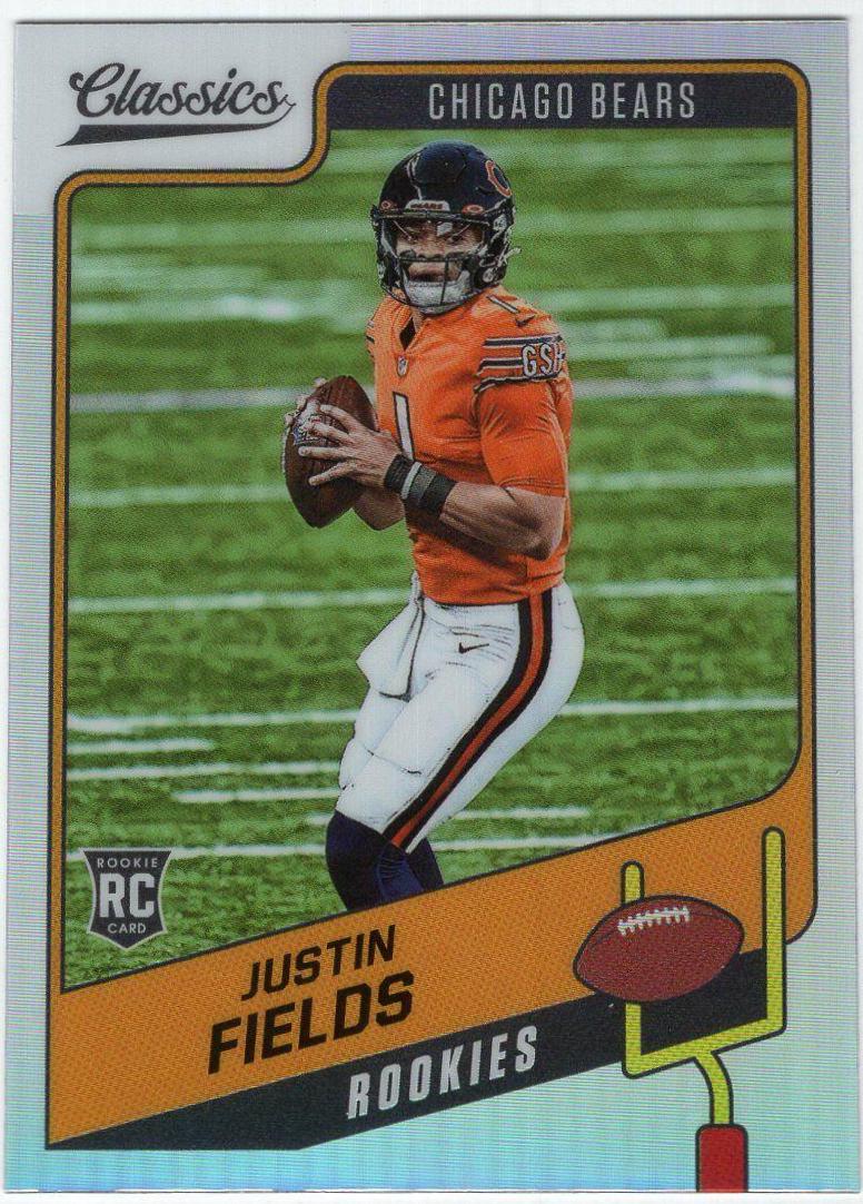 Justin Fields [Premium Edition Silver] #154