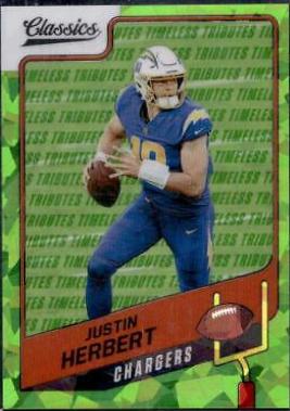 Justin Herbert [H2 Premium Edition Timeless Tributes Green] #99