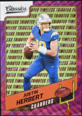 Justin Herbert [H2 Premium Edition Timeless Tributes Purple] #99