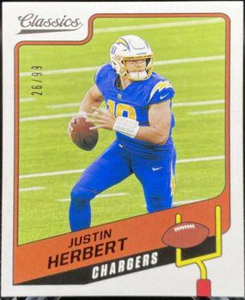 Justin Herbert [Red Back] #99