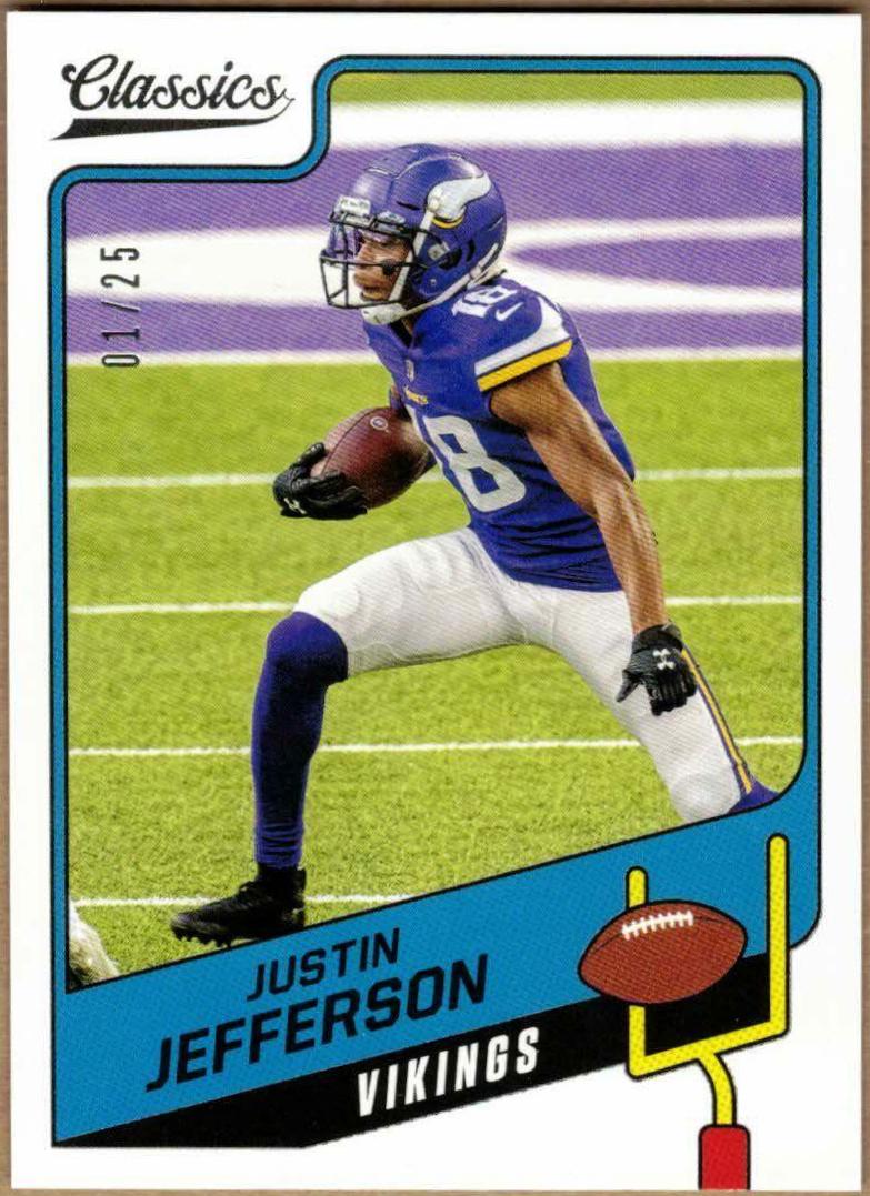 Justin Jefferson [Blank Back] #49