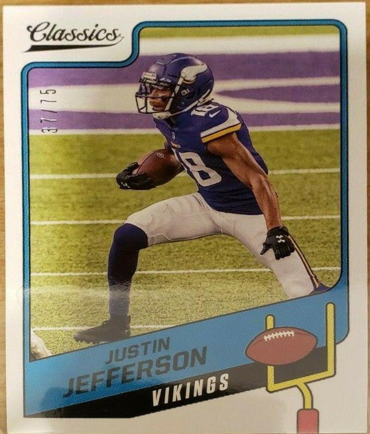 Justin Jefferson [Blue Back] #49